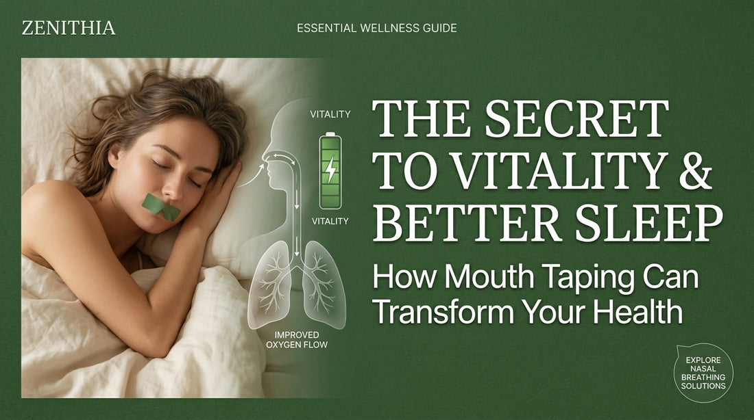 The Secret to Vitality and Better Sleep: How Mouth Taping Can Transform Your Health
