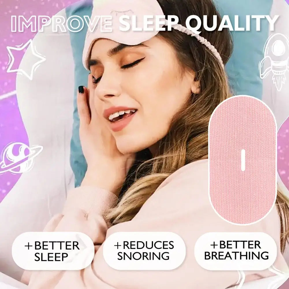> Medical-Grade Anti-Snoring Mouth Tape – 30 Pcs Gentle Sleep Strips for Nasal Breathing & Better Sleep