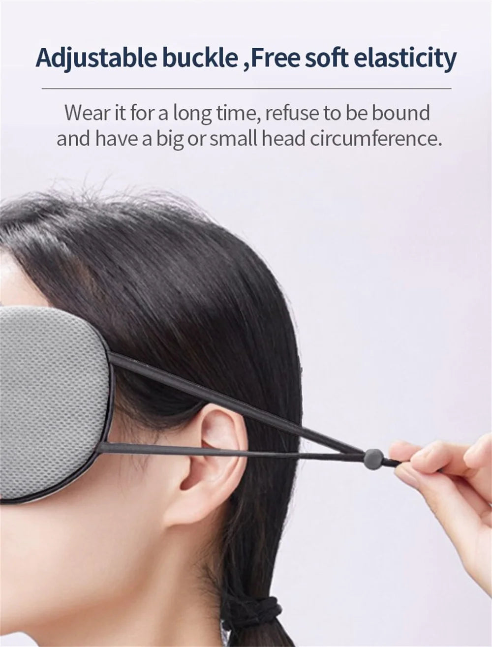 Dual-Comfort Reversible Sleep Mask – Warm & Cool Eye Cover for Travel & Relaxation