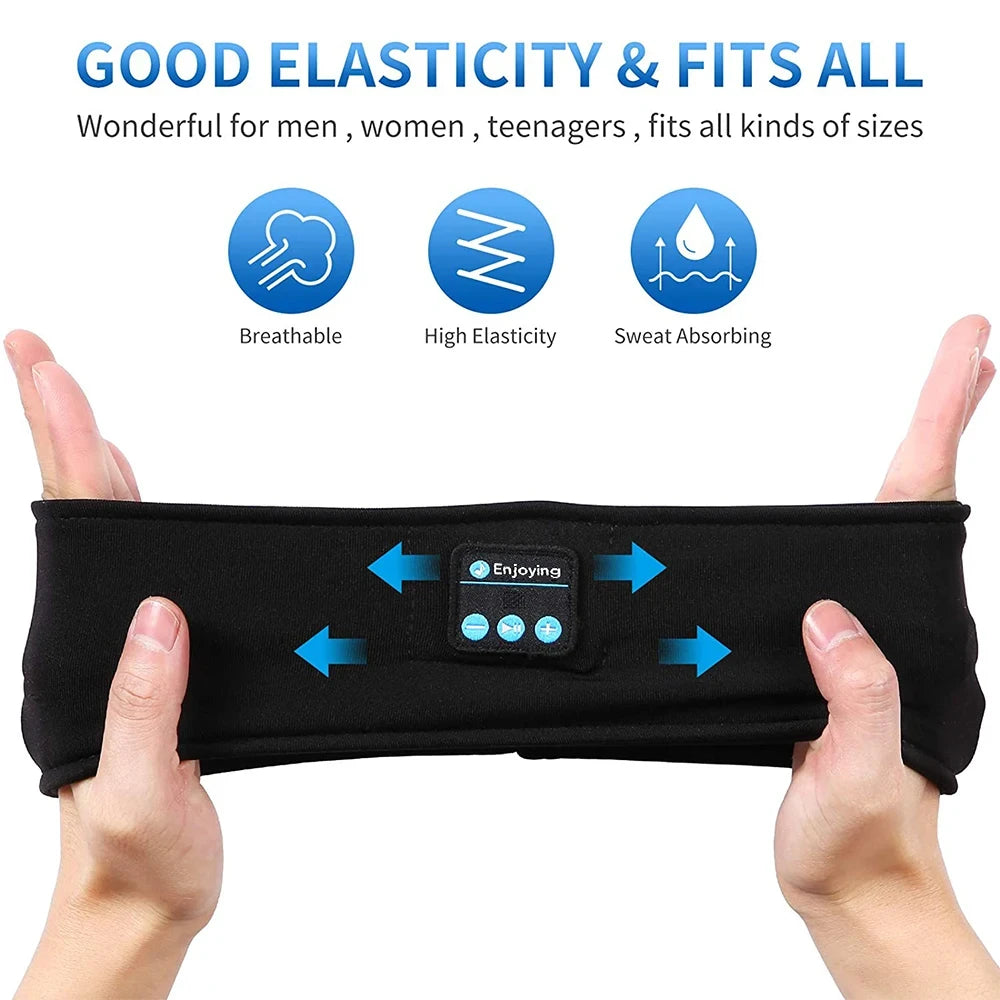 Bluetooth 5.0 Wireless Sleep Headband & Sports Music Headset