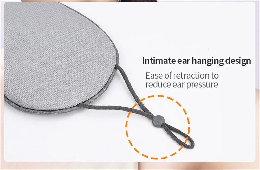Dual-Comfort Reversible Sleep Mask – Warm & Cool Eye Cover for Travel & Relaxation