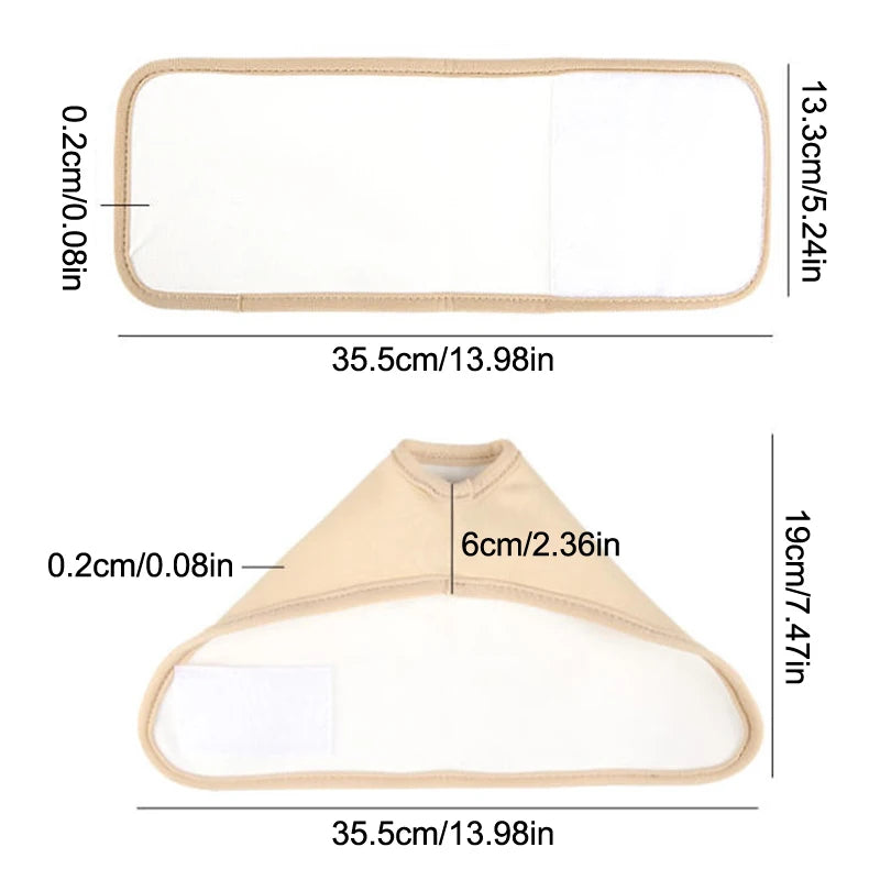 Castor Oil Pack Wrap Reusable Organic Cotton Castor Oil Pack For Feet Castor Oil Wrap For Insomnia Constipation