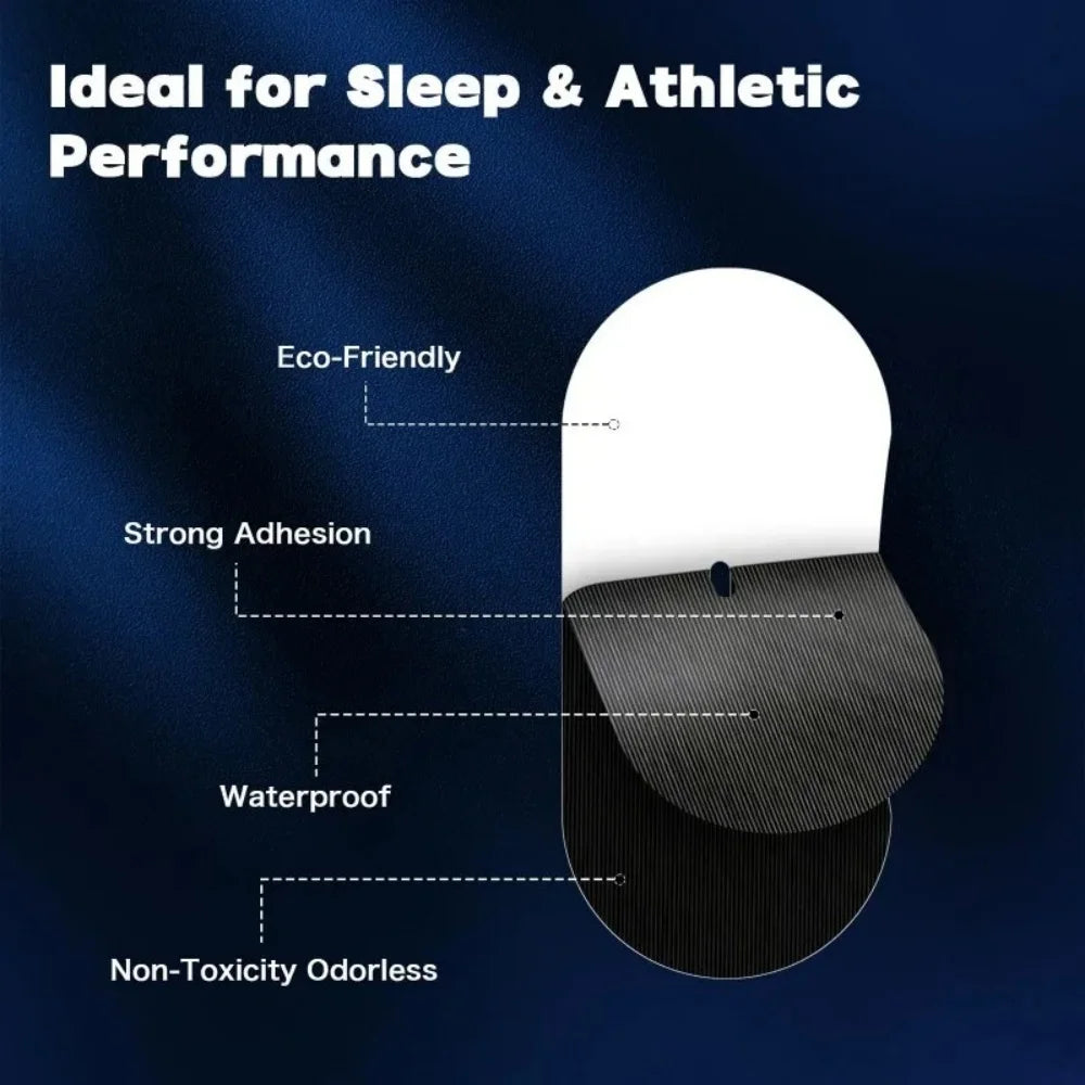 30 Pcs Anti-Snoring Mouth Tape – Breathable Elastic Sleep Strips for Nasal Breathing & Snoring Relief