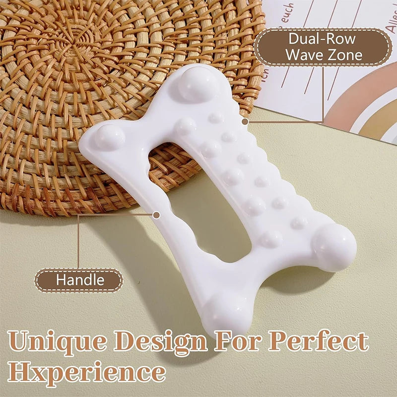 High-Quality Facial Maintenance Gua Sha Massage Board Resinous Static Free Portable Full Body Scraping Plate for Women Adults