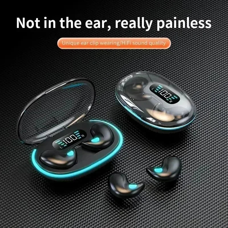 Bluetooth Sleep Earphones Wireless Headset 5.3 With Comfortable Wearing Touch Control Headphone Earbuds For All Mobile Phone