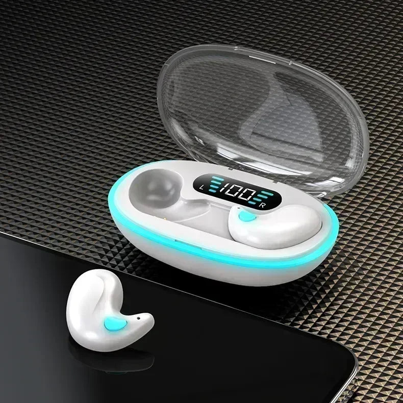 Bluetooth Sleep Earphones Wireless Headset 5.3 With Comfortable Wearing Touch Control Headphone Earbuds For All Mobile Phone