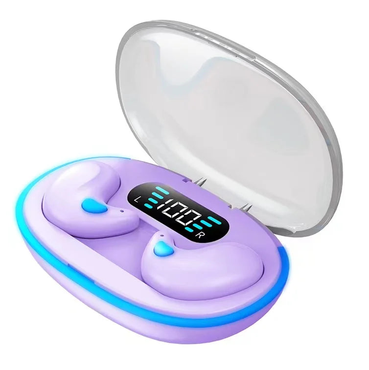 Bluetooth Sleep Earphones Wireless Headset 5.3 With Comfortable Wearing Touch Control Headphone Earbuds For All Mobile Phone