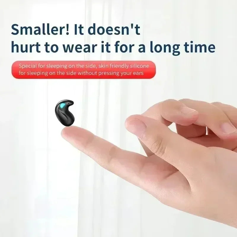 Bluetooth Sleep Earphones Wireless Headset 5.3 With Comfortable Wearing Touch Control Headphone Earbuds For All Mobile Phone