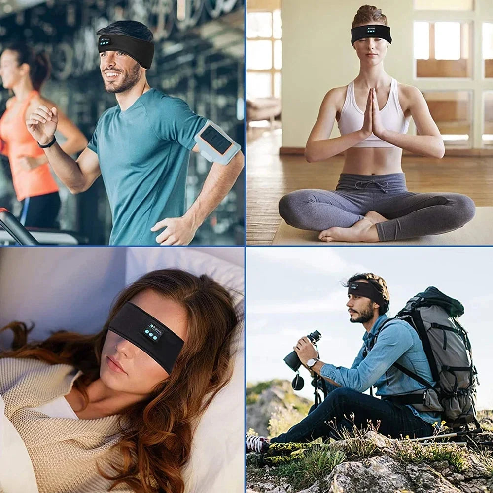 Bluetooth 5.0 Wireless Sleep Headband & Sports Music Headset